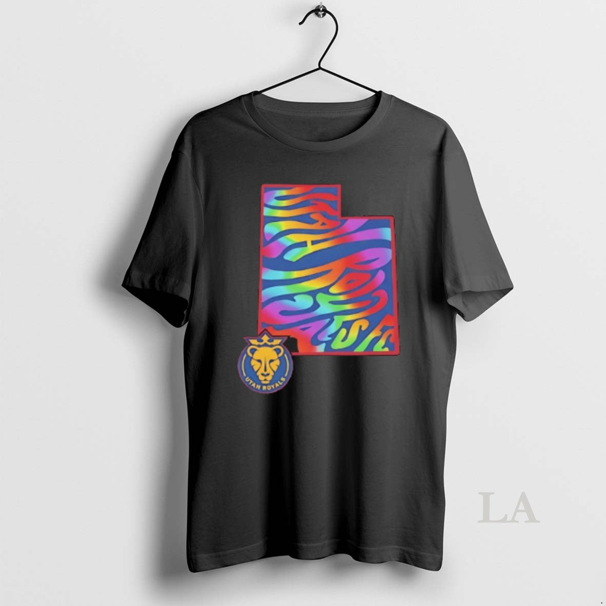 Original Utah Royals Fc Groovy Pride State 2026 - Adult & Kids T-Shirts, Sweatshirts & Hoodies apparel design preview 1