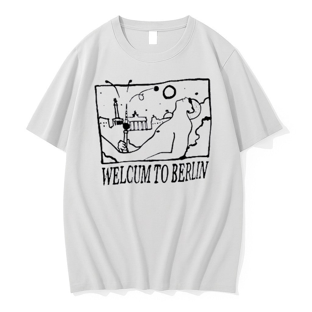 Original Welcome To Berlin Jpg - Adult & Kids T-Shirts, Sweatshirts & Hoodies apparel design preview 1