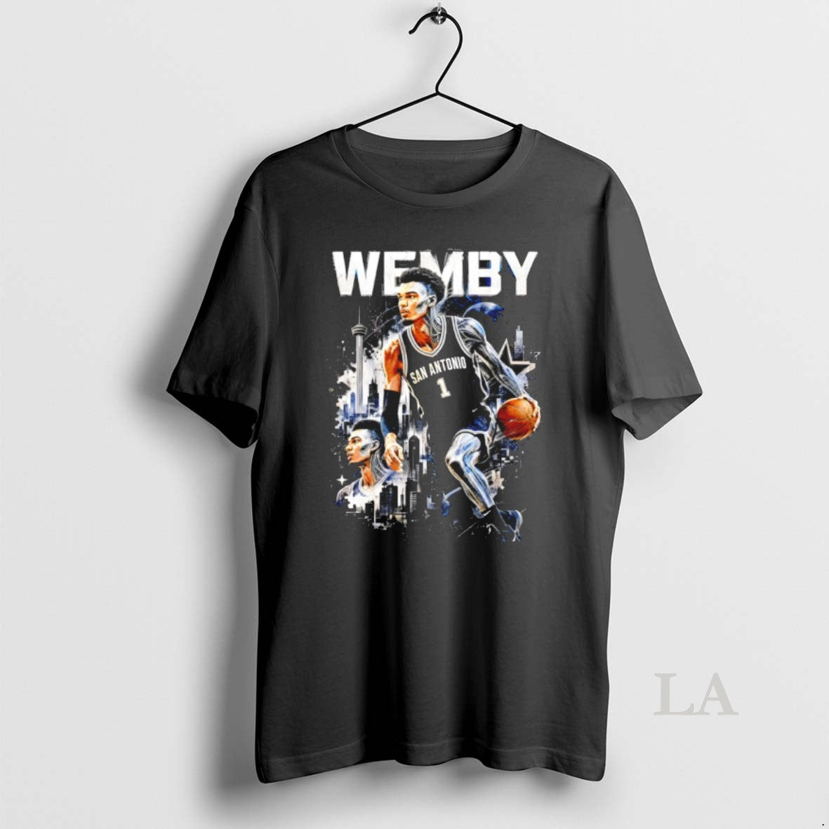 Original Wemby Half Alien Victor Wembanyama San - Adult & Kids T-Shirts, Sweatshirts & Hoodies apparel design preview 1