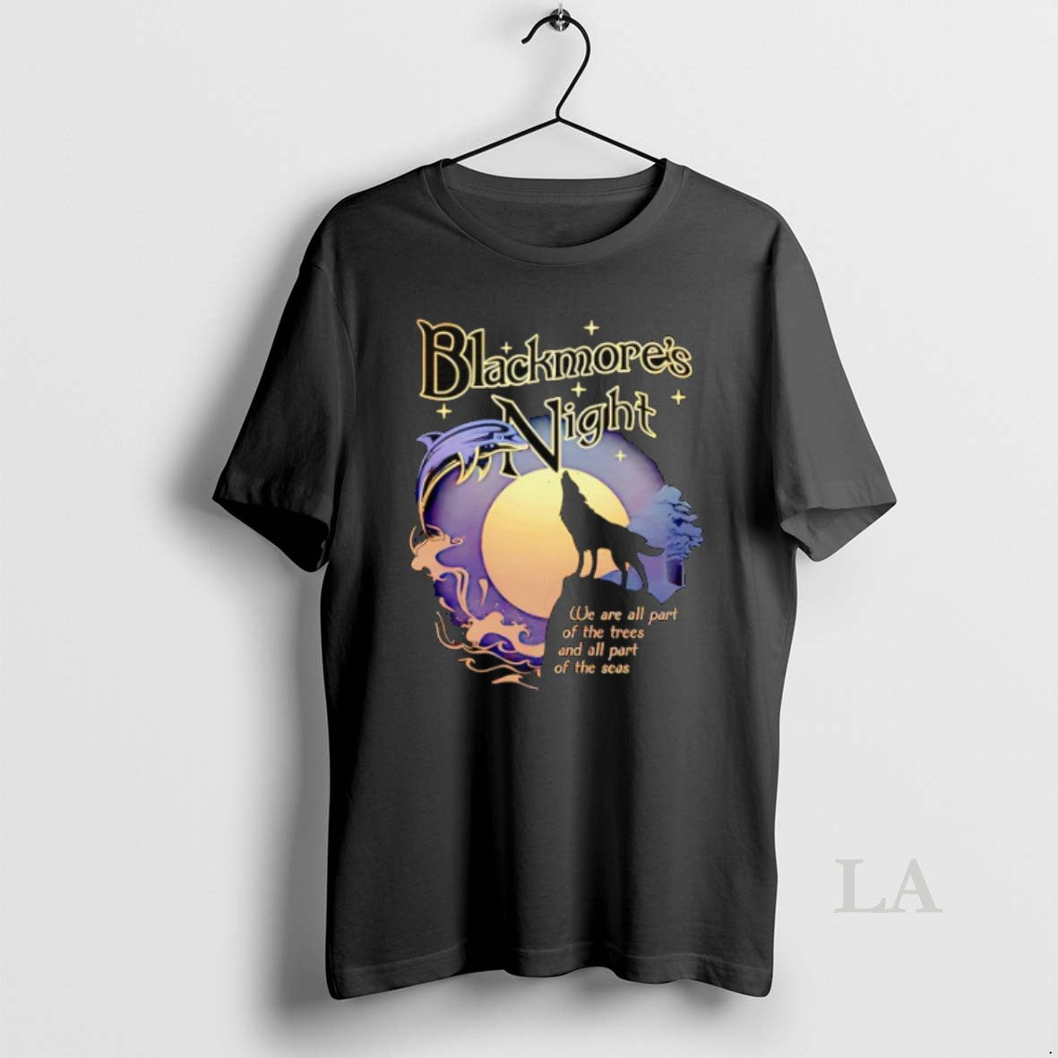 Original Wolf Blackmores Night We Are All Part Of The - Adult & Kids T-Shirts, Sweatshirts & Hoodies apparel design preview 1