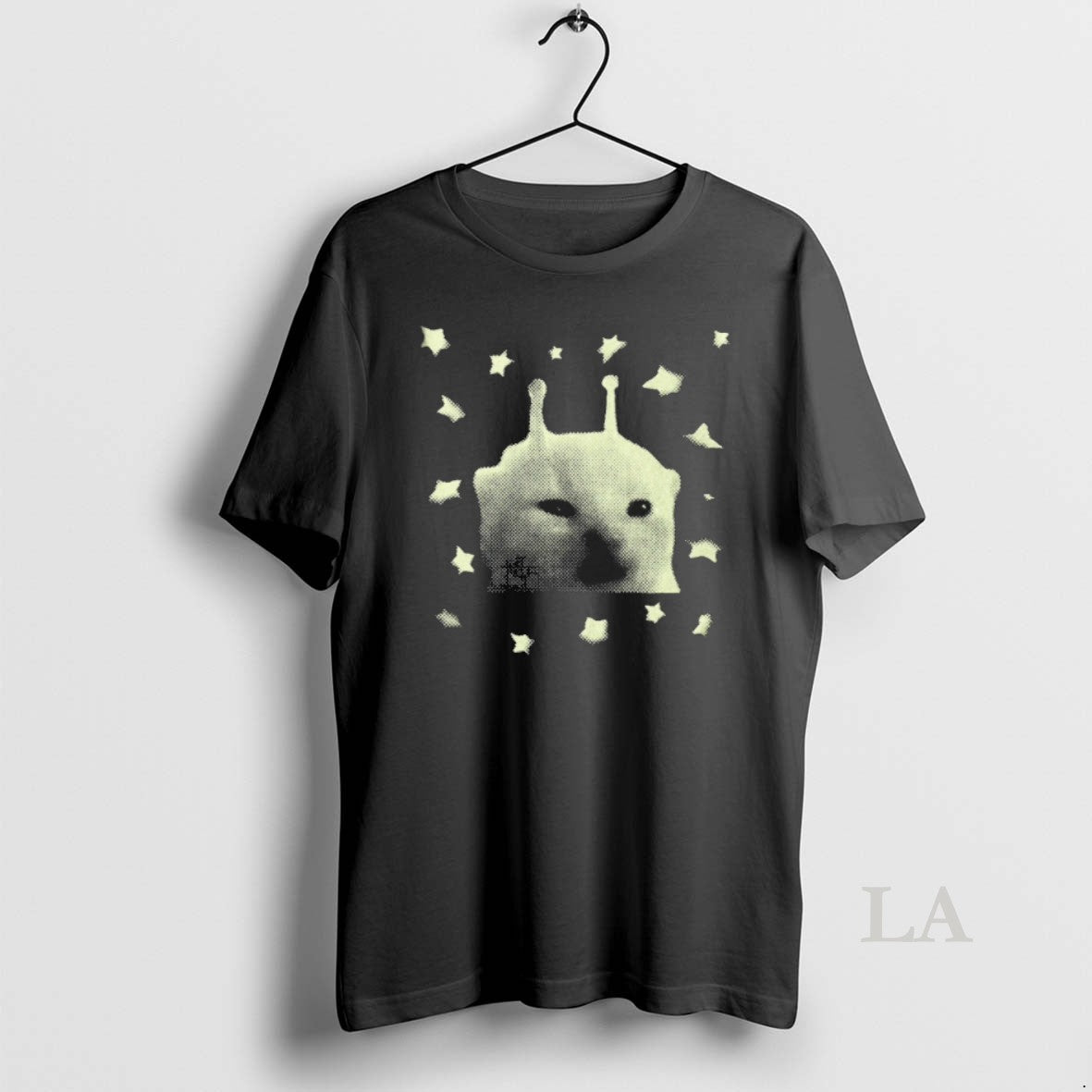 Original Y2k Alien Cat Meme - Adult & Kids T-Shirts, Sweatshirts & Hoodies apparel design preview 1