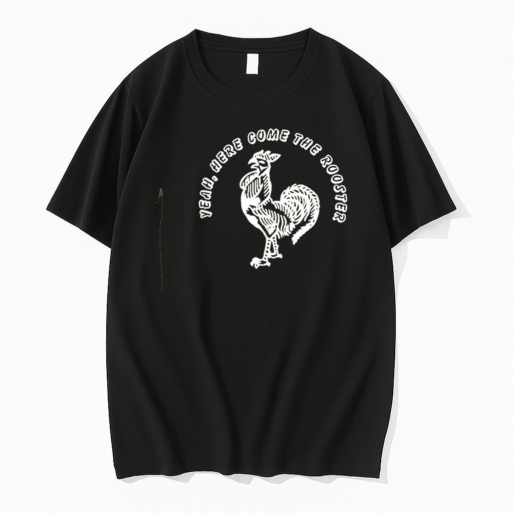 Original Yeah Here Come The Rooster Black Jpg - Adult & Kids T-Shirts, Sweatshirts & Hoodies apparel design preview 1