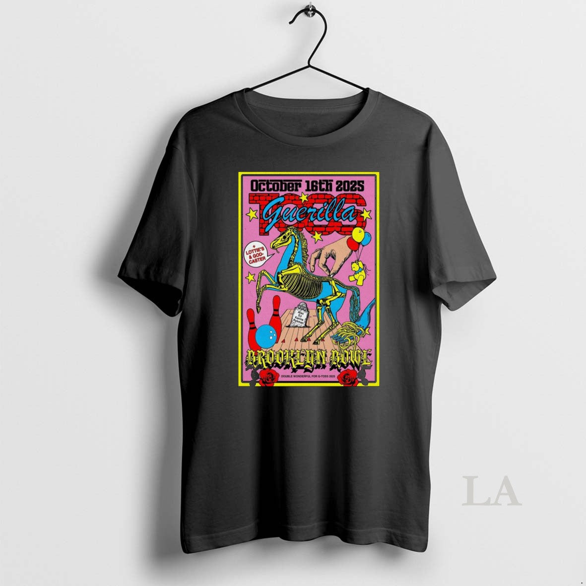 Original Guerilla Toss Brooklyn Ny October 16 2025 - Adult & Kids T-Shirts, Sweatshirts & Hoodies apparel design preview 1