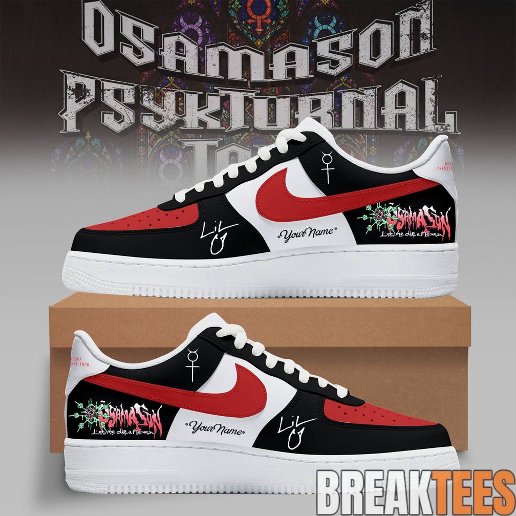 OsamaSon Psykturnal Tour 2026 Custom Air Force 1 - Adult & Kids T-Shirts, Sweatshirts & Hoodies apparel design preview 1