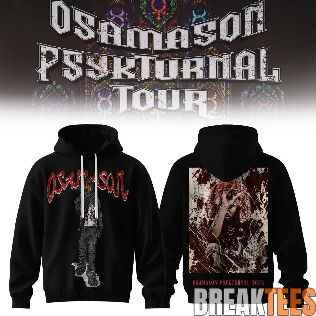 OsamaSon Psykturnal Tour 2026 - Adult & Kids T-Shirts, Sweatshirts & Hoodies apparel design preview 1