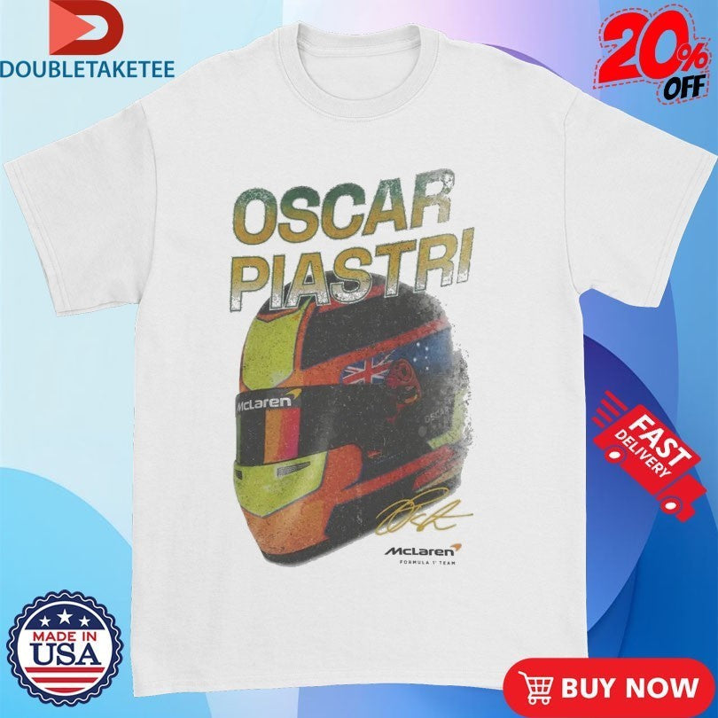 Oscar Piastri MClaren F1 Team Signature - Adult & Kids T-Shirts, Sweatshirts & Hoodies apparel design preview 1