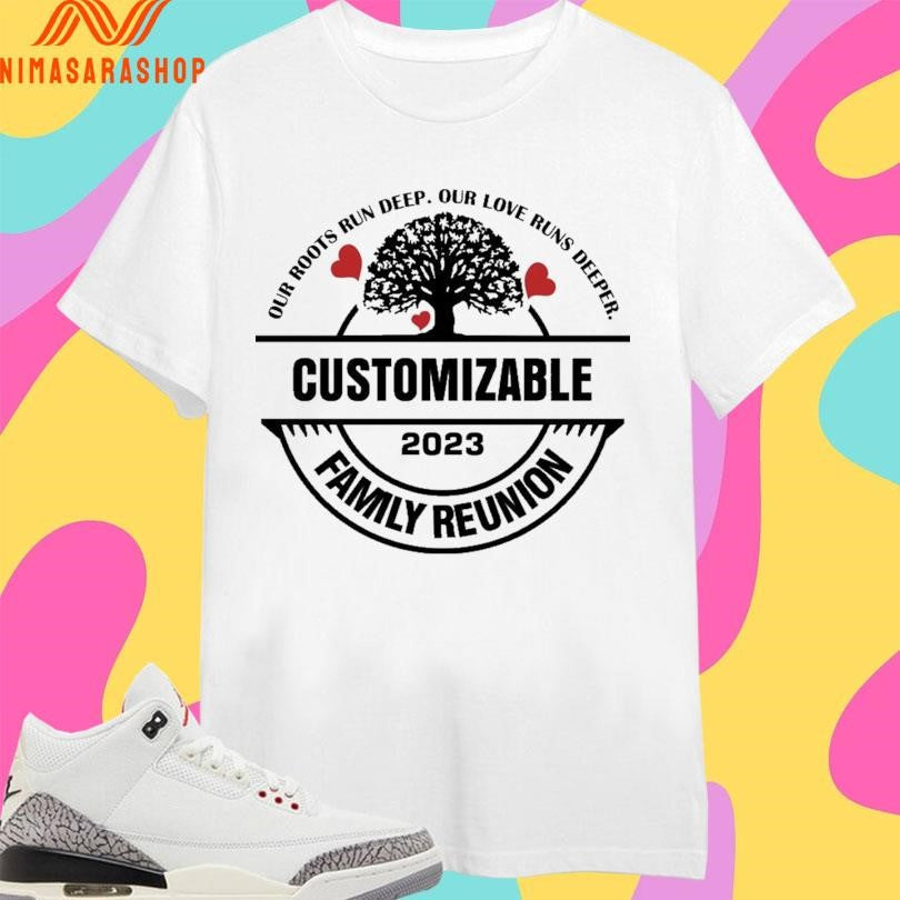 Our Roots Run Deep Love Runs Deeper Customizable - Adult & Kids T-Shirts, Sweatshirts & Hoodies apparel design preview 1