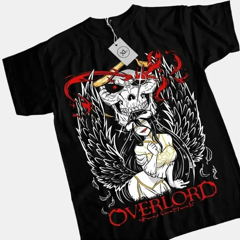 Overlord Ainz Ooal Gown Albedo Anime Manga Lover - Adult & Kids T-Shirts, Sweatshirts & Hoodies apparel design preview 1