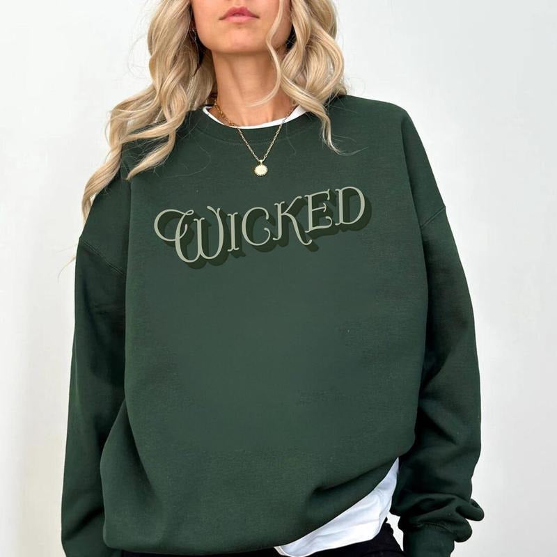 Vintage Wicked Nostalgic Wizard Oz Font Cozy Broadway - Adult & Kids T-Shirts, Sweatshirts & Hoodies apparel design preview 1