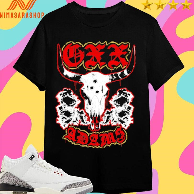 Oxx Adams Skull - Adult & Kids T-Shirts, Sweatshirts & Hoodies apparel design preview 1
