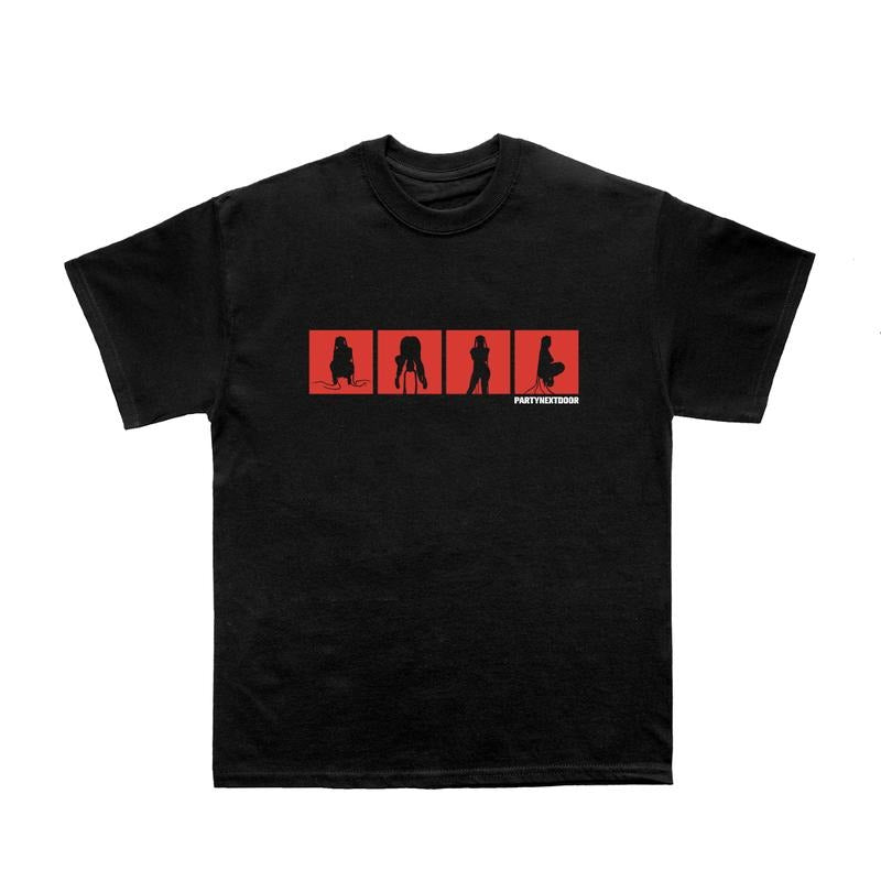 PARTYNEXTDOOR 4 Black Logo - Adult & Kids T-Shirts, Sweatshirts & Hoodies apparel design preview 1