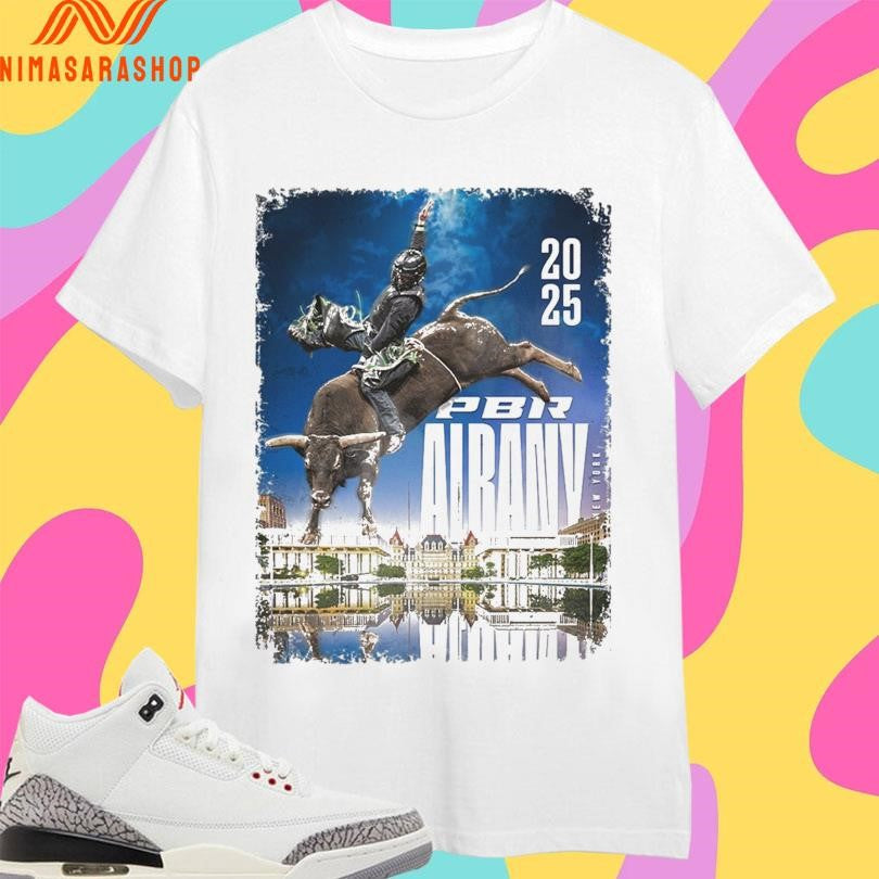 PBR Albany 2025 UTB Tour City - Adult & Kids T-Shirts, Sweatshirts & Hoodies apparel design preview 1