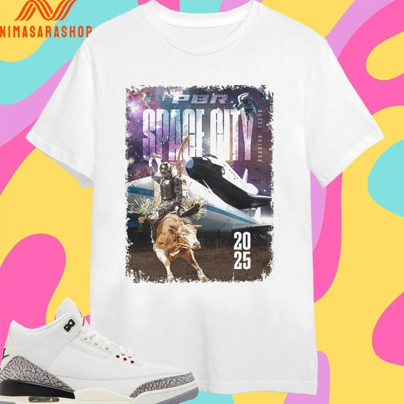 PBR Houston 2025 UTB Tour City - Adult & Kids T-Shirts, Sweatshirts & Hoodies apparel design preview 1