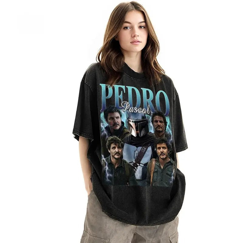 PEdro P4sc4l Vintage Actor Homage 90s Retro Ideal Him - Adult & Kids T-Shirts, Sweatshirts & Hoodies apparel design preview 1