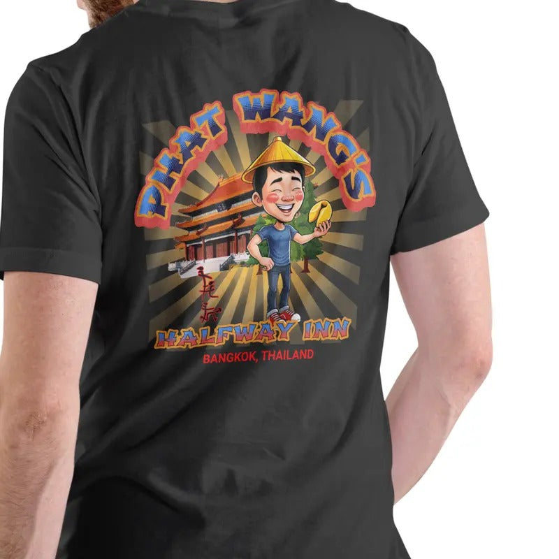 PHAT WANG'S HALFWAY INN BANGKOK THAILAND Man Menswear - Adult & Kids T-Shirts, Sweatshirts & Hoodies apparel design preview 1