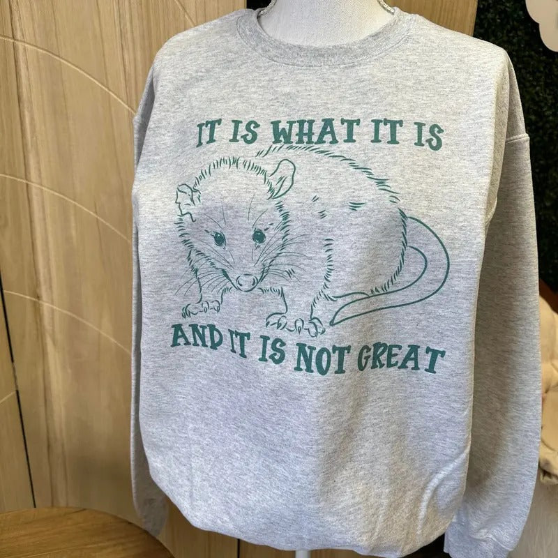 POSSUM VERSION Is What Not Great - Adult & Kids T-Shirts, Sweatshirts & Hoodies apparel design preview 1