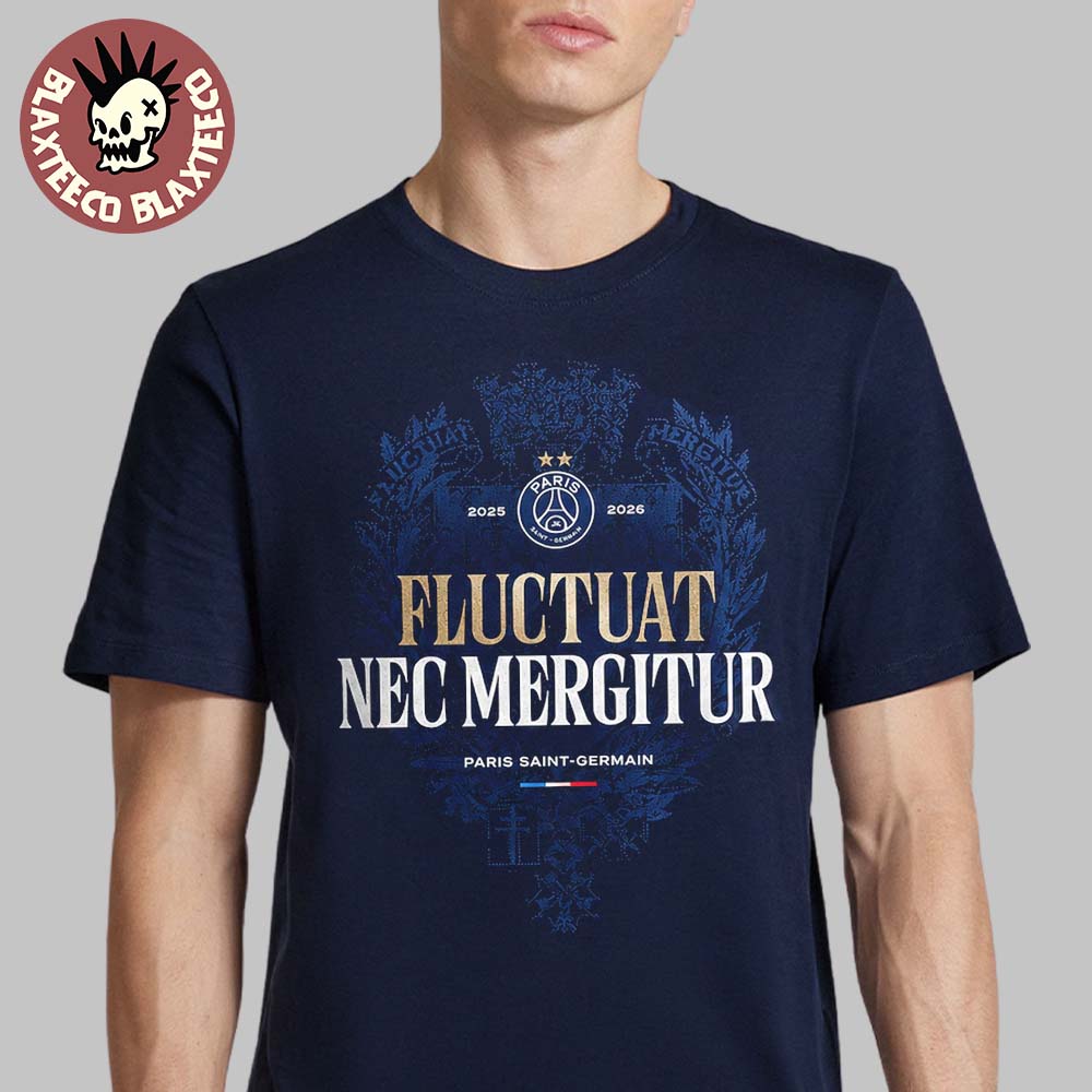 PSG Back 2 UEFA Champions League 2026 Fluctuat Nec - Adult & Kids T-Shirts, Sweatshirts & Hoodies apparel design preview 1