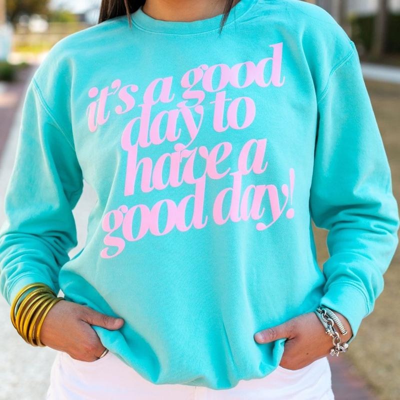 PUFF 'Good Day²' Lightweight 3D Comfort Colors Bright - Adult & Kids T-Shirts, Sweatshirts & Hoodies apparel design preview 1