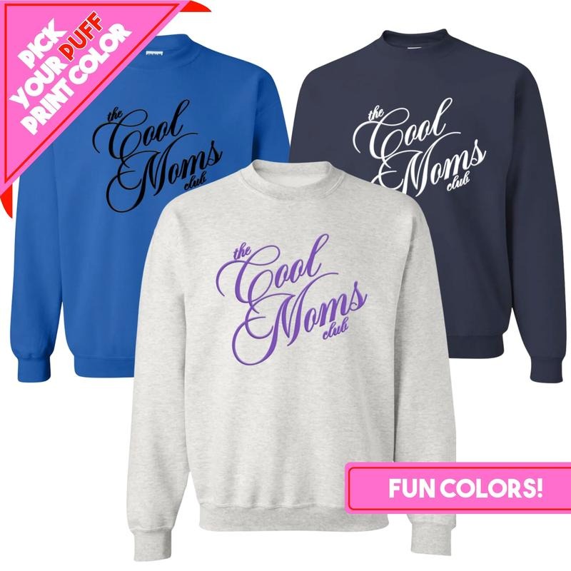 PUFF Cool Mom'S Club' 3D Choose Your Color Combo - Adult & Kids T-Shirts, Sweatshirts & Hoodies apparel design preview 1