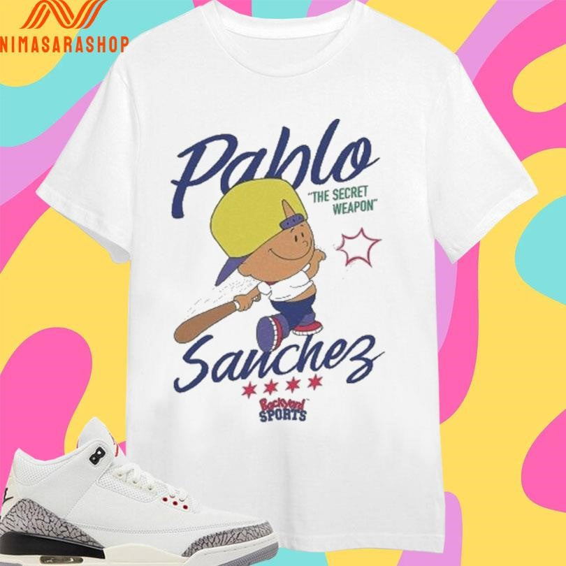 Pahlo The Secret Weapon Sanchez Backyard Sports - Adult & Kids T-Shirts, Sweatshirts & Hoodies apparel design preview 1
