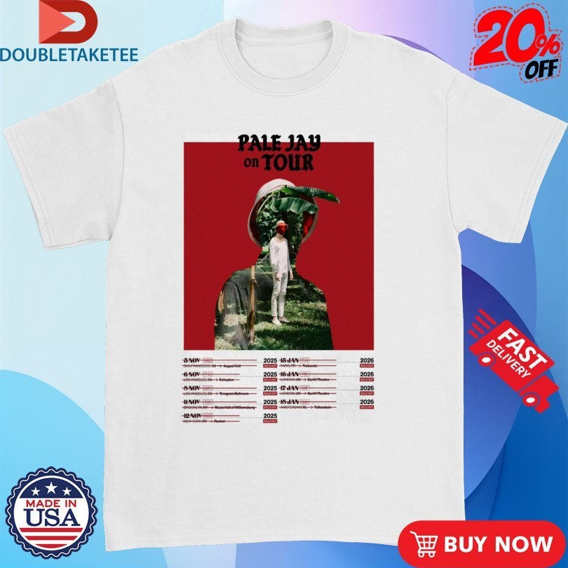 Pale Jay On Tour 2026 Dates - Adult & Kids T-Shirts, Sweatshirts & Hoodies apparel design preview 1
