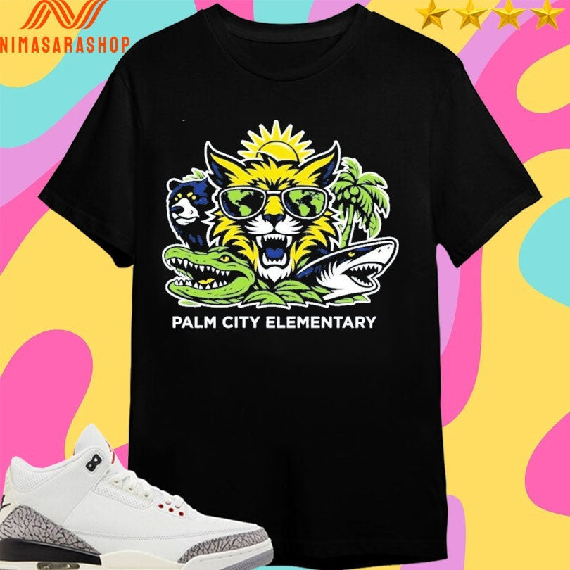 Palm City Elementary - Adult & Kids T-Shirts, Sweatshirts & Hoodies apparel design preview 1