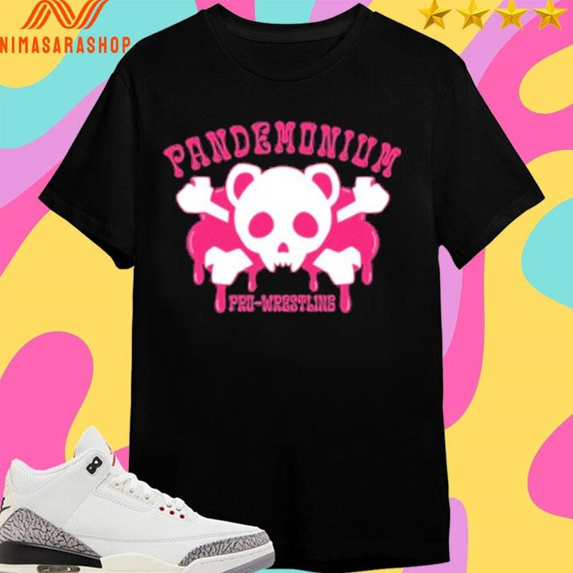 Pandemonium Pro-Wrestling Logo - Adult & Kids T-Shirts, Sweatshirts & Hoodies apparel design preview 1
