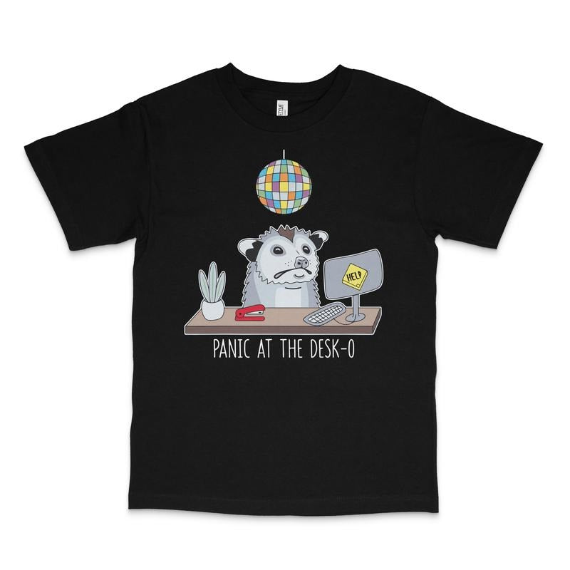 Panic Desk Custom Printed - Adult & Kids T-Shirts, Sweatshirts & Hoodies apparel design preview 1