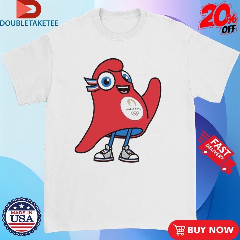 Paris 2024 Olympics Mascot - Adult & Kids T-Shirts, Sweatshirts & Hoodies apparel design preview 1