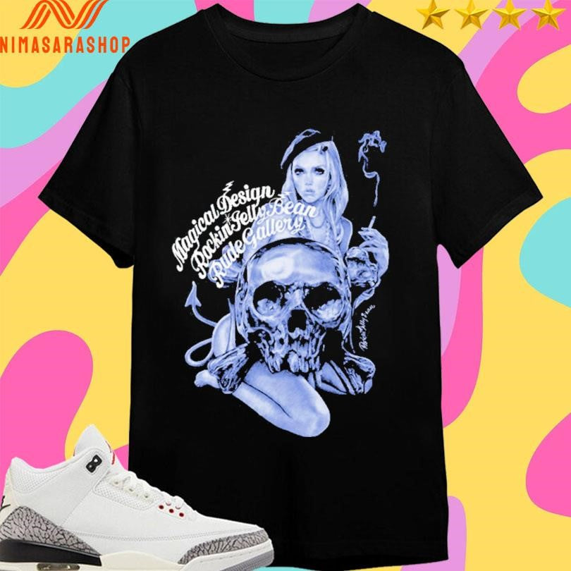 Paris Noir Magical Design Rockin Jelly Bean Rude - Adult & Kids T-Shirts, Sweatshirts & Hoodies apparel design preview 1