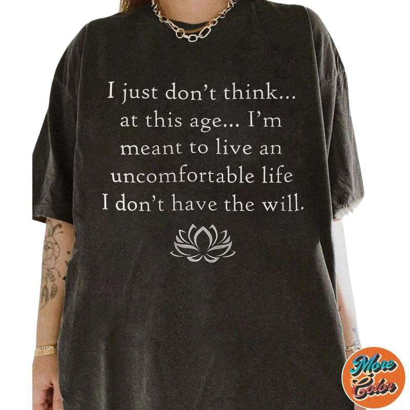Parker Posey Uncomfortable Life Quote Murder Mystery - Adult & Kids T-Shirts, Sweatshirts & Hoodies apparel design preview 1