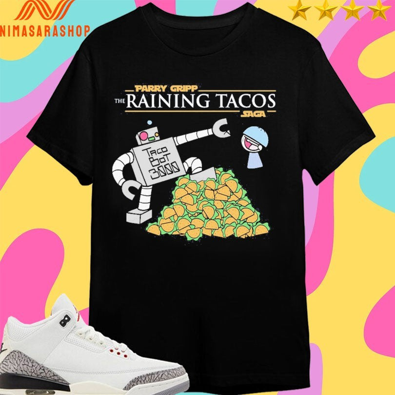 Parry Gripp The Raining Tacos Saga - Adult & Kids T-Shirts, Sweatshirts & Hoodies apparel design preview 1