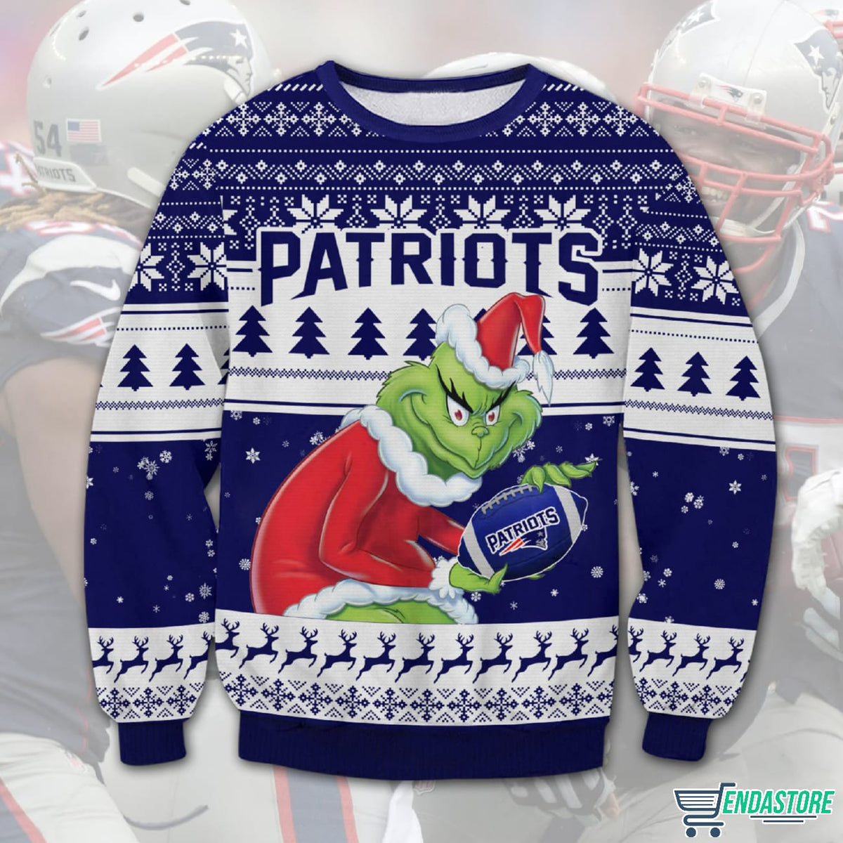 Patriot Grnch 3D Ugly Christmas Sweater - Holiday Gift product image