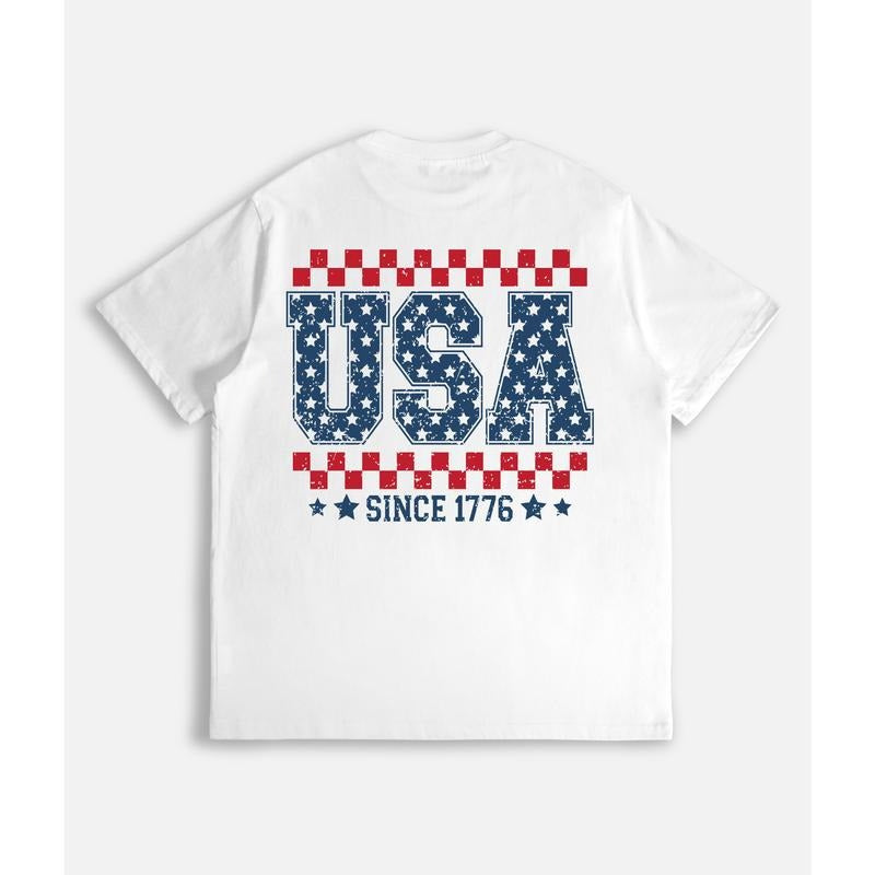Patriotic USA Commemorate American Independence Since - Adult & Kids T-Shirts, Sweatshirts & Hoodies apparel design preview 1