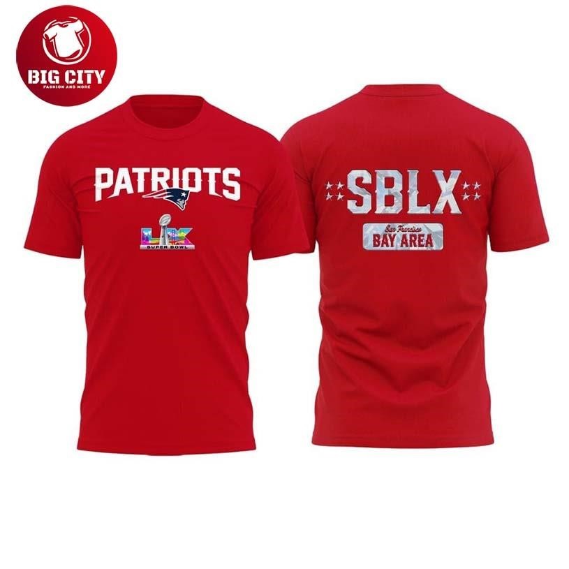 Patriots SBLX Bay Area Champions Two Sided - Adult & Kids T-Shirts, Sweatshirts & Hoodies apparel design preview 1