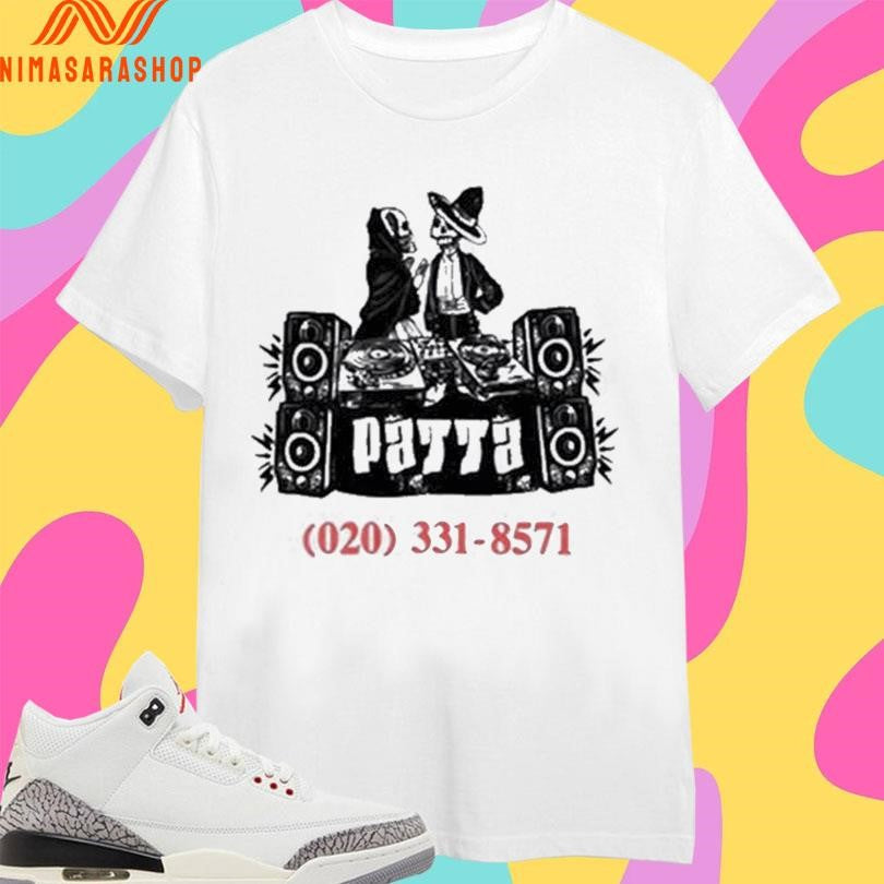 Patta DJ Skully - Adult & Kids T-Shirts, Sweatshirts & Hoodies apparel design preview 1