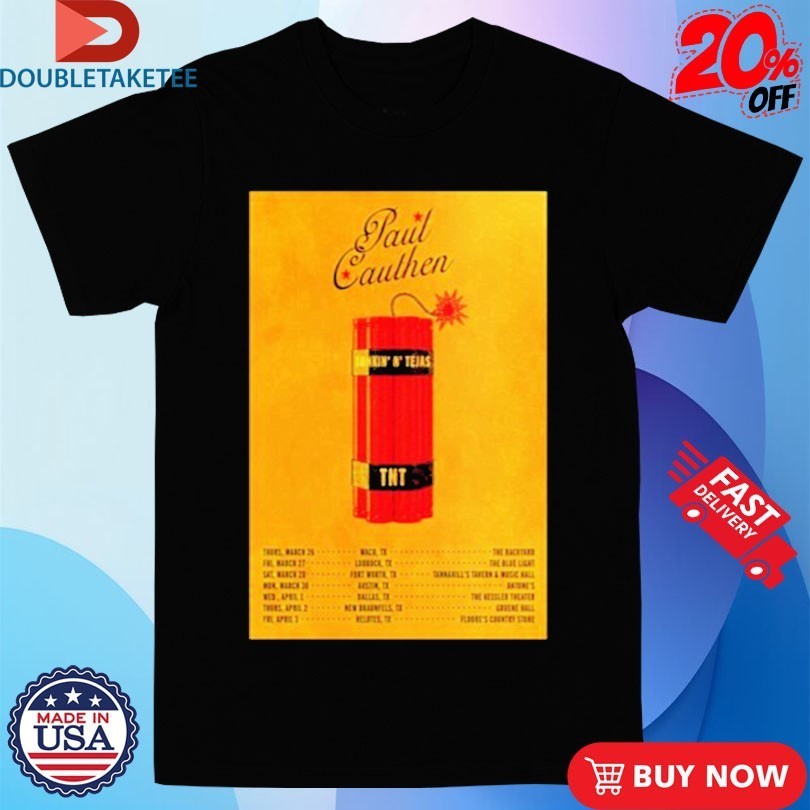 Paul Cauthen Tour 2026 Dates - Adult & Kids T-Shirts, Sweatshirts & Hoodies apparel design preview 1
