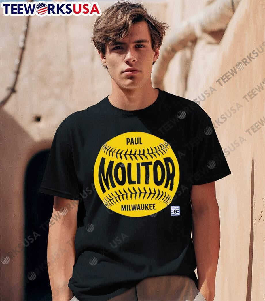 Paul Molitor Milwaukee Baseball - Adult & Kids T-Shirts, Sweatshirts & Hoodies apparel design preview 1