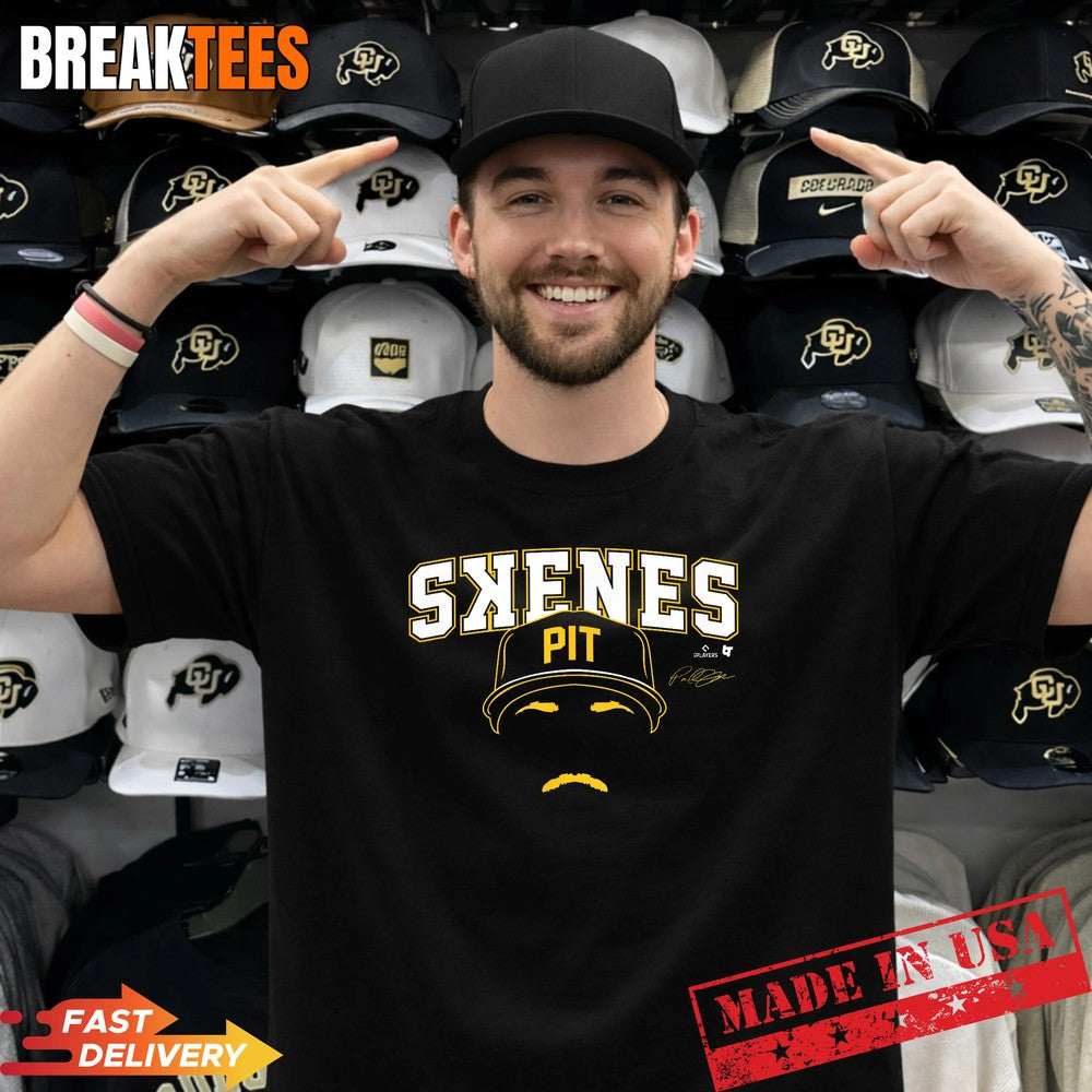 Paul Skenes Backwards K Pittsburgh Baseball - Adult & Kids T-Shirts, Sweatshirts & Hoodies apparel design preview 1
