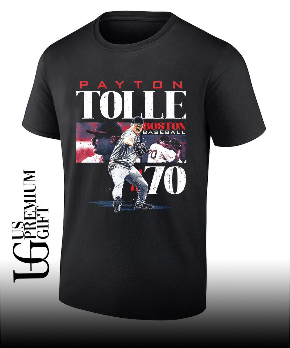 Payton Tolle Boston Red Sox Baseball - Adult & Kids T-Shirts, Sweatshirts & Hoodies apparel design preview 1