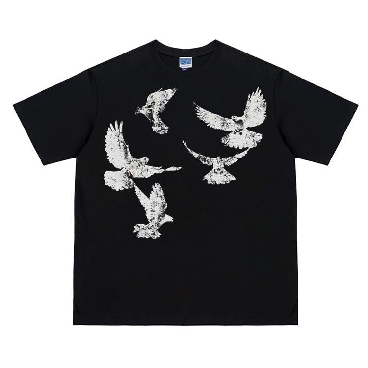 Peace Dove "Old Memories" Heavyweight Vintage 100% - Adult & Kids T-Shirts, Sweatshirts & Hoodies apparel design preview 1