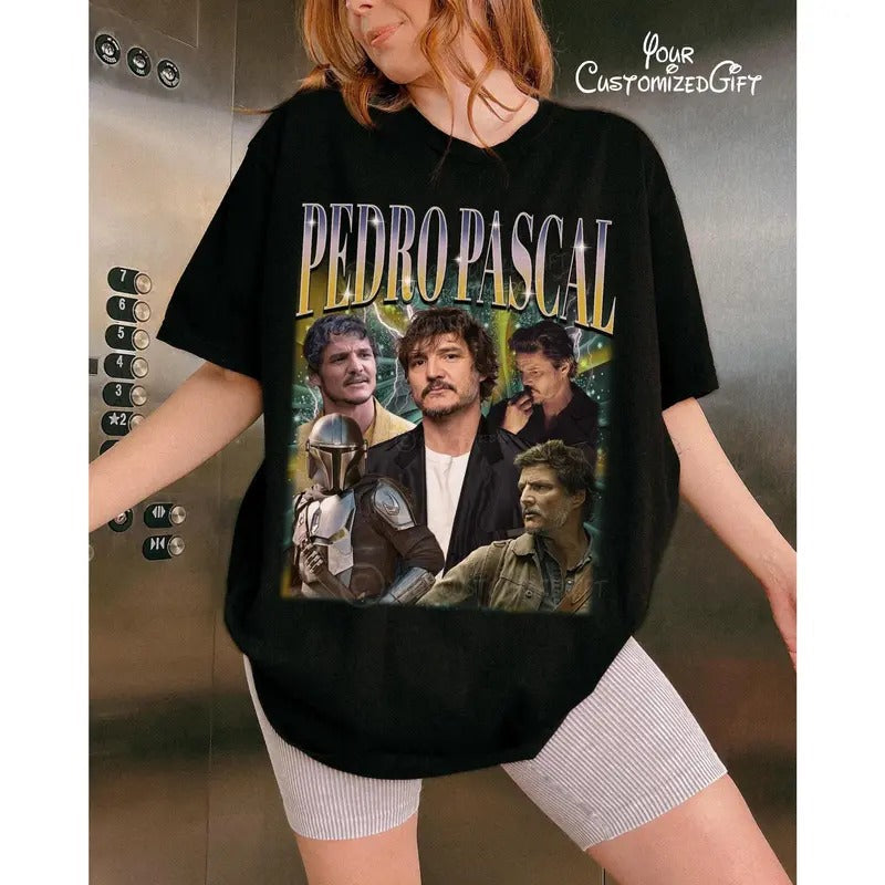Pedro P4sc4l Vintage Rap Retro 90s Bootleg - Adult & Kids T-Shirts, Sweatshirts & Hoodies apparel design preview 1