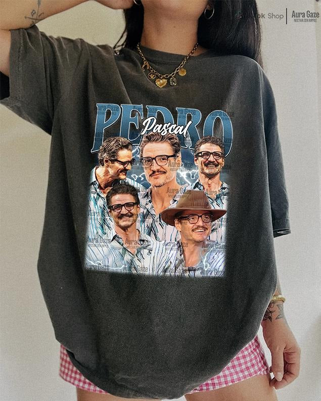 Pedro Pascal Movie Celebration Comfort Colors Summer - Adult & Kids T-Shirts, Sweatshirts & Hoodies apparel design preview 1