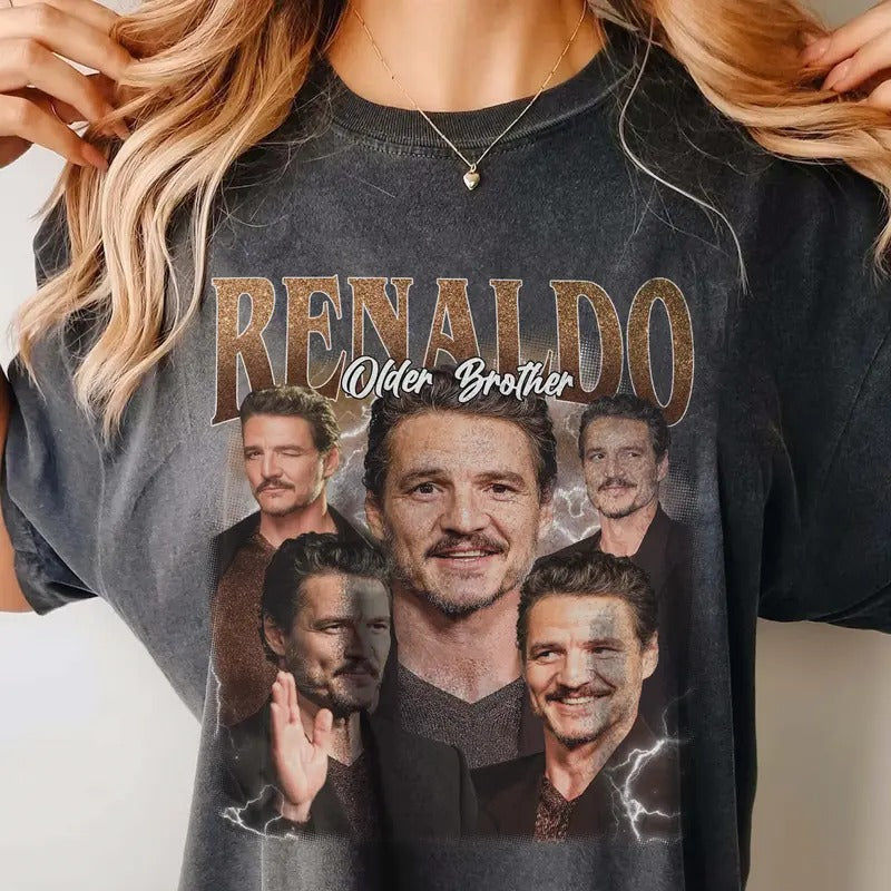 Pedro Pascal Renaldo SNL Comfort Colors Fan Movie 90s - Adult & Kids T-Shirts, Sweatshirts & Hoodies apparel design preview 1