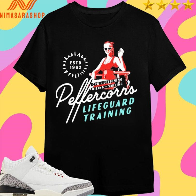 Peffercorn’s Lifeguard Training Cpr Lotioning - Adult & Kids T-Shirts, Sweatshirts & Hoodies apparel design preview 1
