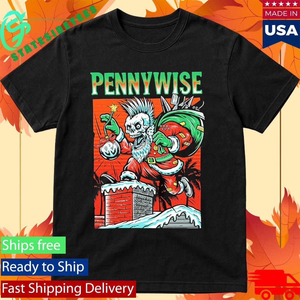 Pennywise Merch Xmas 2025 - Adult & Kids T-Shirts, Sweatshirts & Hoodies apparel design preview 1