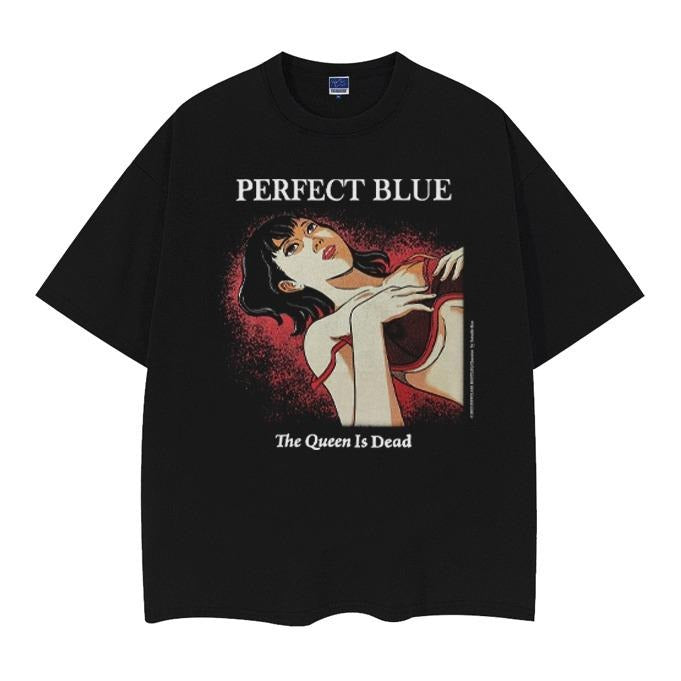 Perfect Blue Room" Vintage Anime 100% Cotton Original - Adult & Kids T-Shirts, Sweatshirts & Hoodies apparel design preview 1