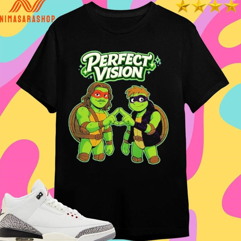 Perfect Vision Turtle - Adult & Kids T-Shirts, Sweatshirts & Hoodies apparel design preview 1
