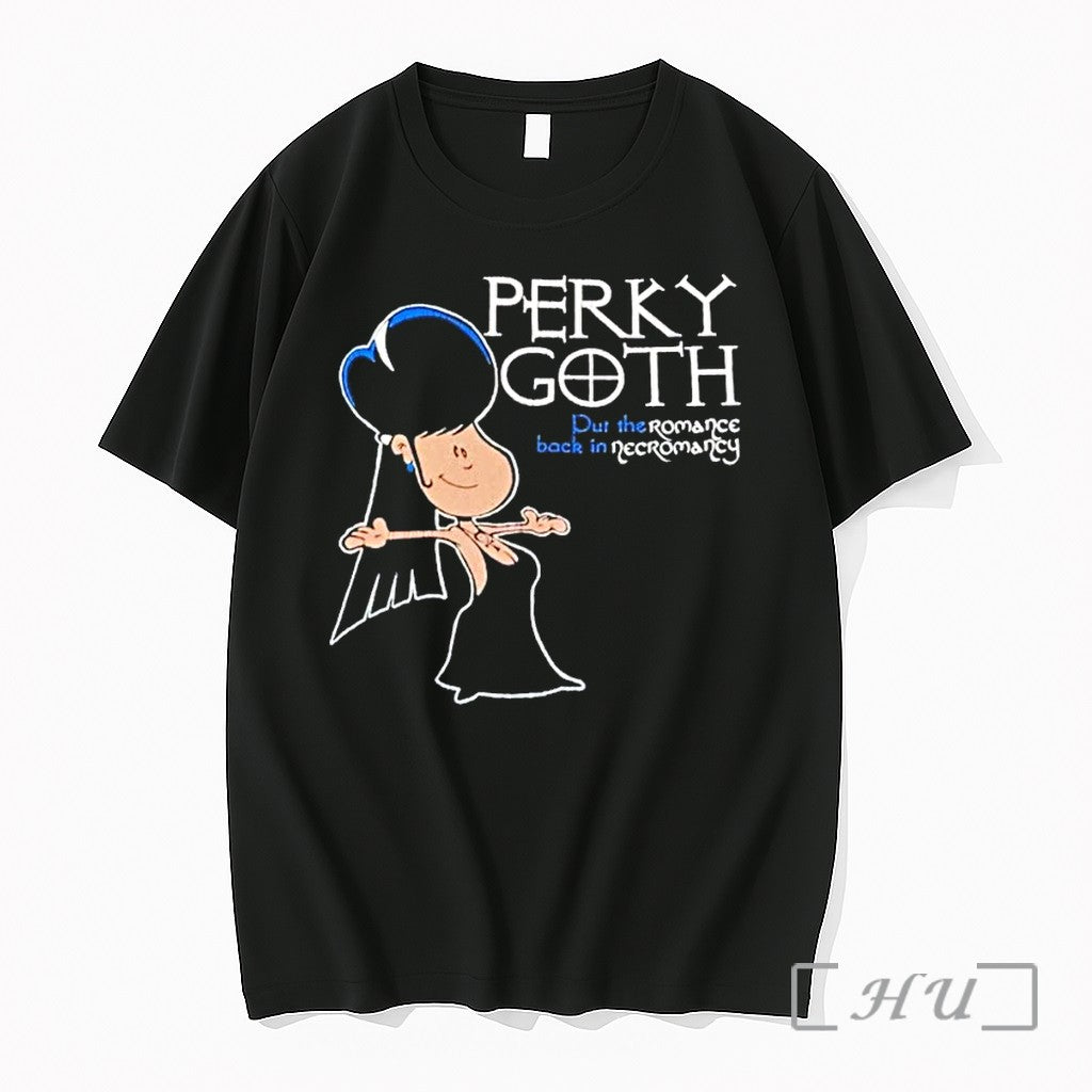 Perky Goth Put The Romance Back In Necromancy Sweater - Adult & Kids T-Shirts, Sweatshirts & Hoodies apparel design preview 1