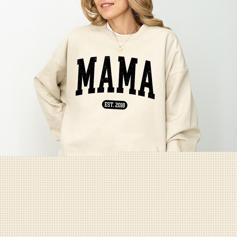 Personalize Mom Mothers Mama Life New - Adult & Kids T-Shirts, Sweatshirts & Hoodies apparel design preview 1
